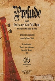 Prelude on an Early American Folk Hymn Orchestra sheet music cover Thumbnail